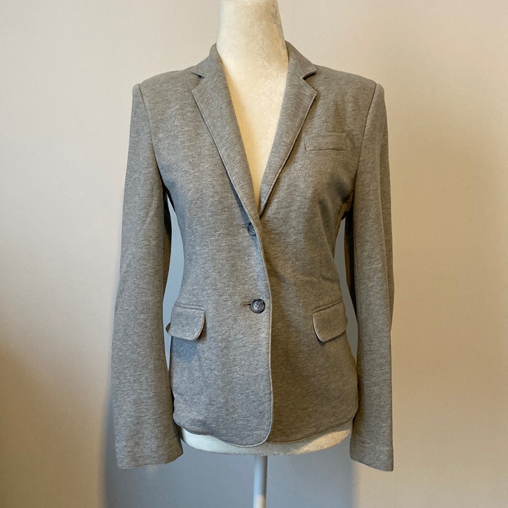 Norma Kamali Gray Blazer
